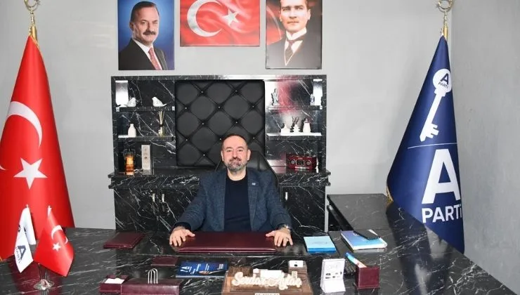 Anahtar Parti Akşehir İlçe Başkanı'ndan Açıklama