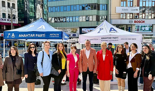 Anahtar Parti Antalya'dan 8 Mart Etkinlikleri