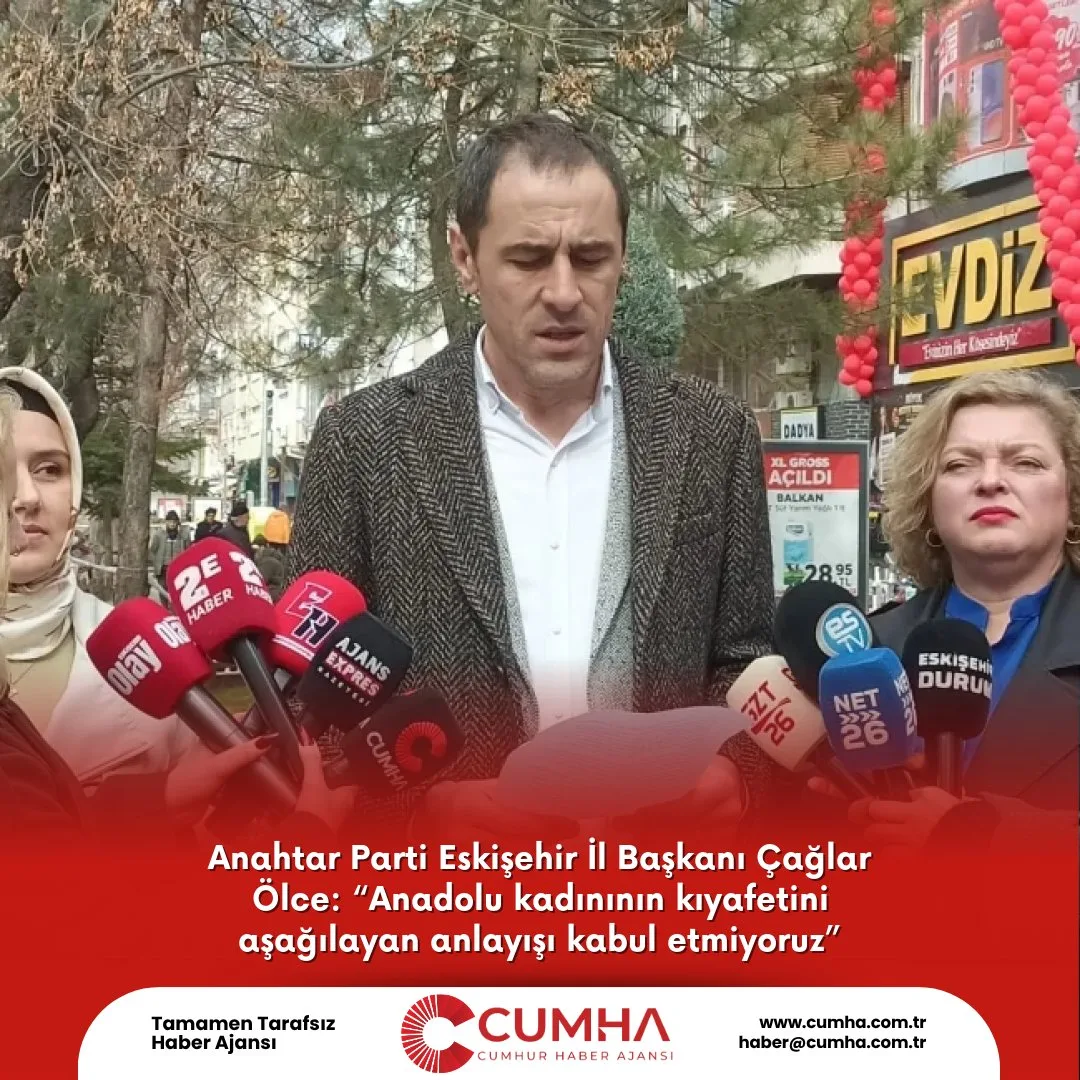 Anahtar Parti Eskişehir İl Başkanı Çağlar Ölce Açıklamalarda Bulundu