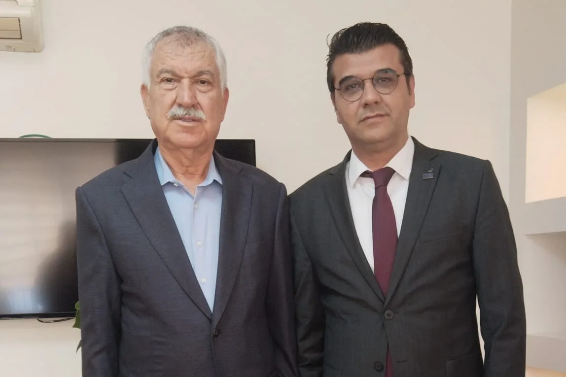 Anahtar Parti İl Başkanı Atilla Karataş, Zeydan Karalar’ı Ziyaret Etti