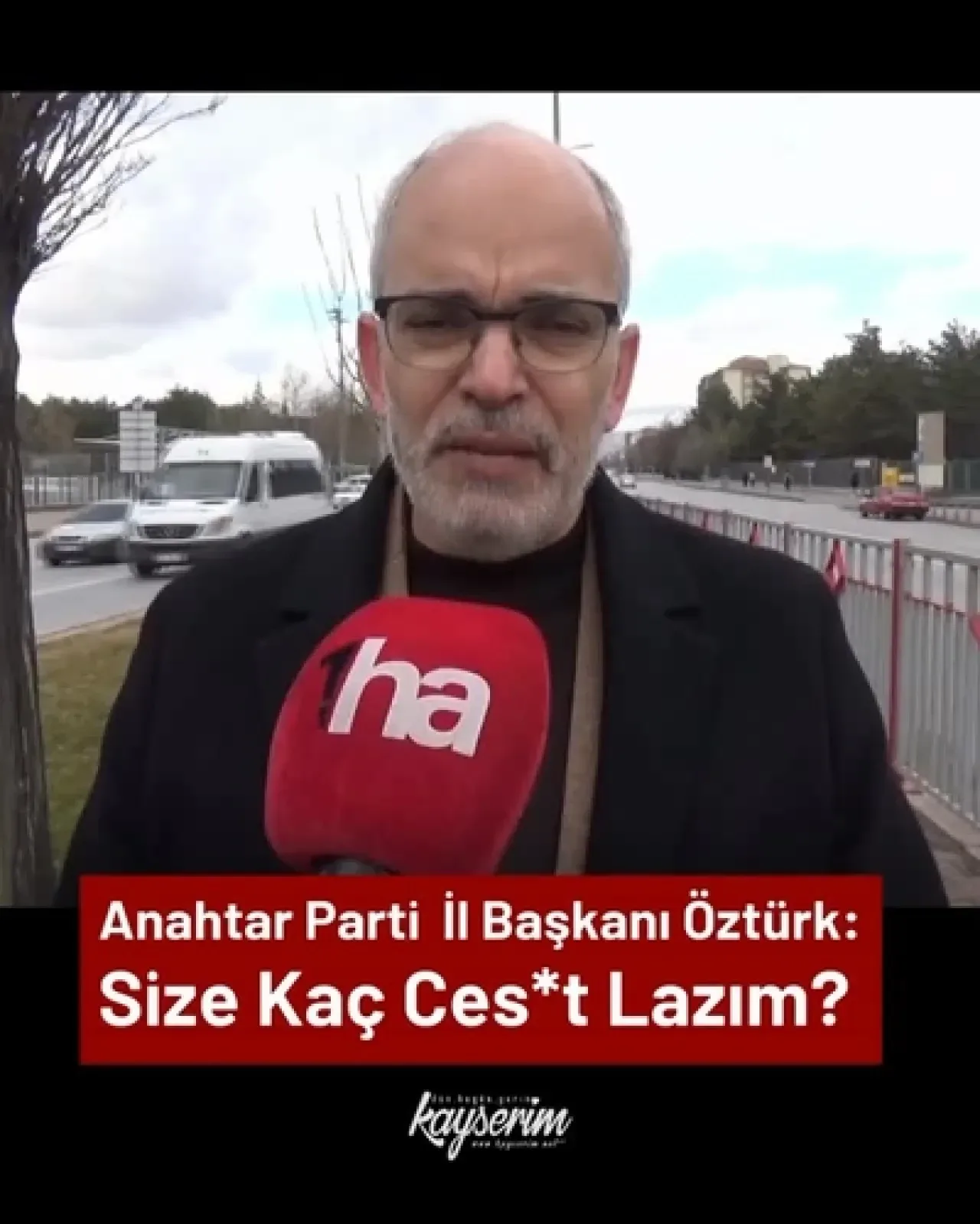 Anahtar Parti Kayseri İl Başkanı Oztürk'ten Yaya Güvenliği Vurgusu