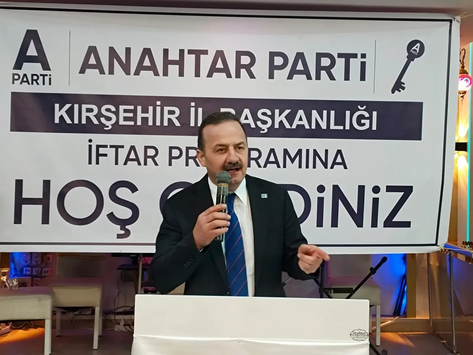 Anahtar Parti Lideri Ağıralioğlu Kırşehir'de Açıklamalarda Bulundu