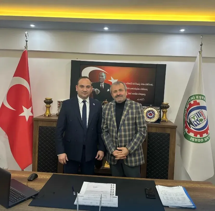 Anahtar Parti'den Madeni Eşya Esnaf Odası'na Ziyaret