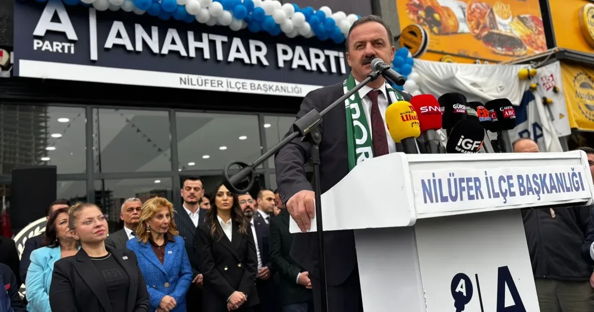 Anahtar Parti Nilüfer İlçe Başkanlığı Açıldı