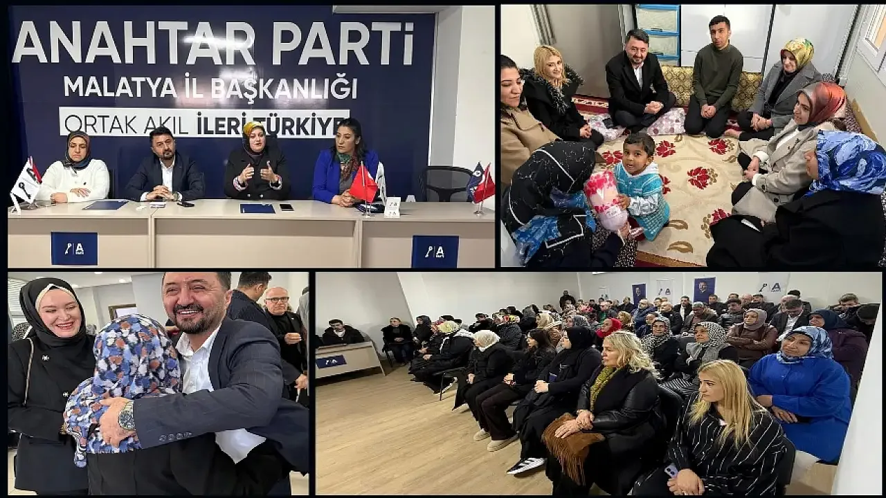 Anahtar Parti Ramazan'da Malatya'da Halkla Buluştu
