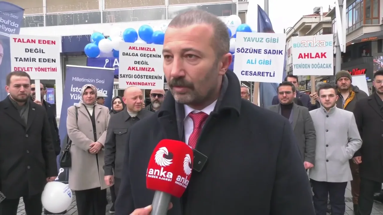 Anahtar Parti Ümraniye'de 30 Noktada Saha Çalışması Başlattı