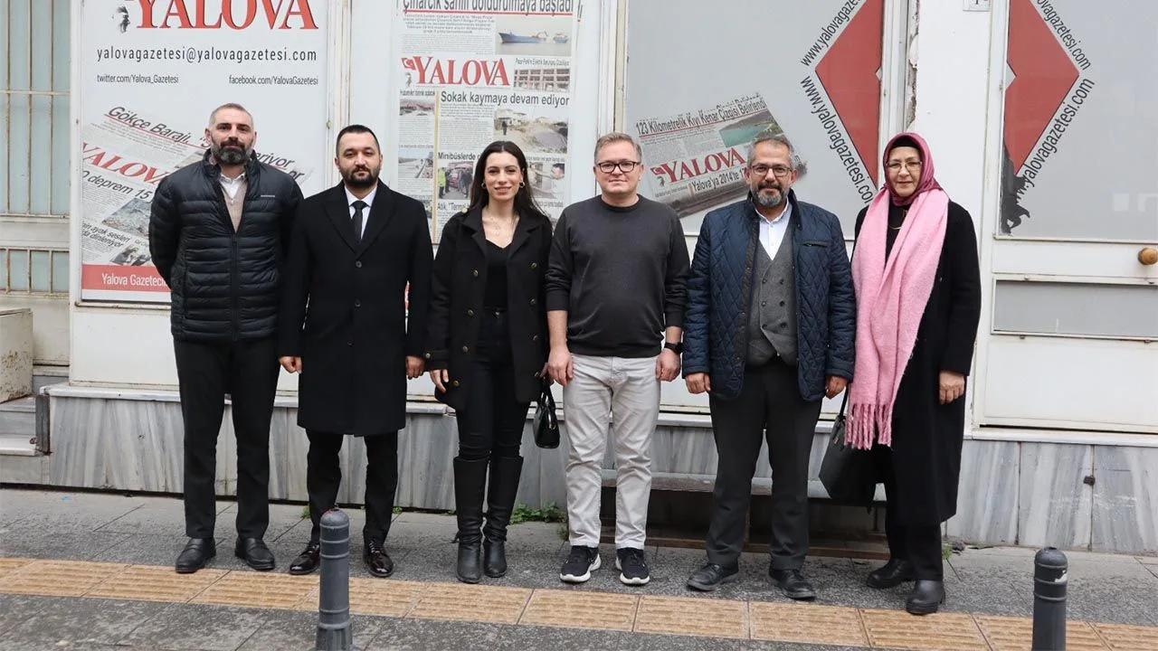 Anahtar Parti Yalova İl Yönetimi Gazetemizi Ziyaret Etti