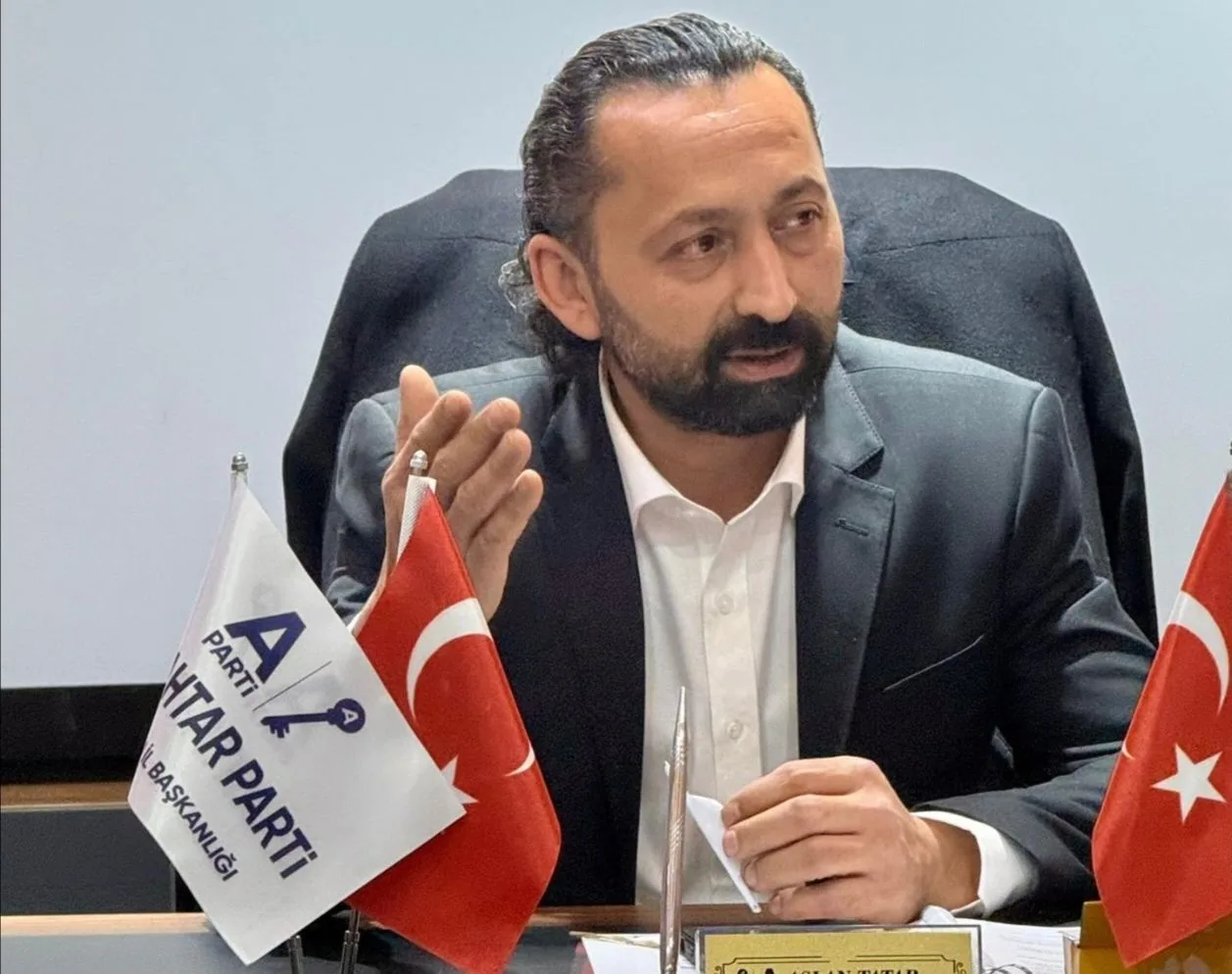 Giresun'da Anahtar Partisi İl Başkanı Tatar Hızla Saha Çalışmalarına Başladı