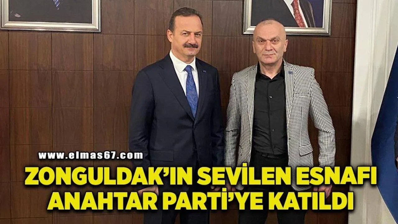 Zonguldak’ın Sevilen Esnafı Anahtar Parti'ye Katıldı